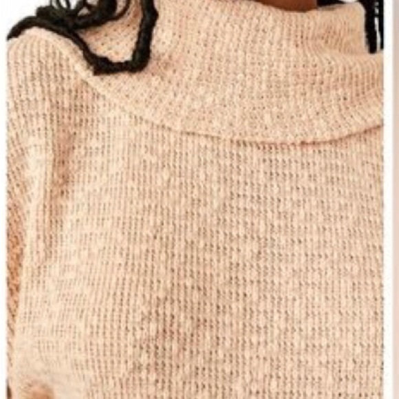 Free People We The Free Tommy Turtleneck Sweater - Picture 1 of 4